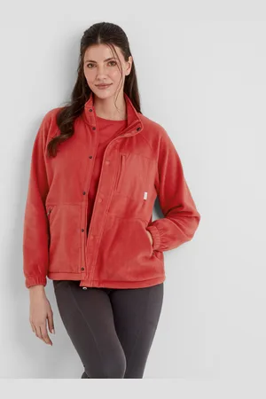 Tog 24 Kayford Womens Microfleece Jacket - Cranberry - - Size 12 UK