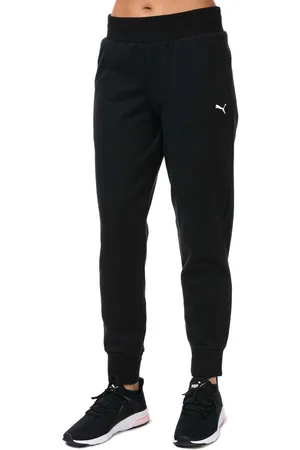 PUMA Womens Essentials Sweatpants in Cotton - Size 16 UK