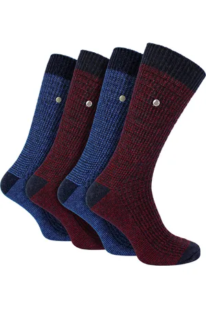 Jeep 4 Pack Mens Cotton Dress Socks