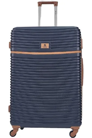 Infinity Unisex Hardshell Cabin Suitcase Robust 4 Wheel ABS Luggage Travel Bag - - Size Medium