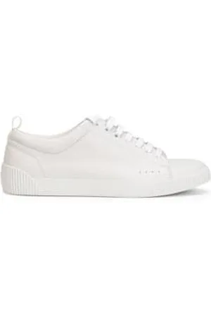 HUGO BOSS Womens Zero Tennis Trainers in Leather - Size UK 3