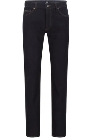 HUGO BOSS Mens Maine3 Slim-Fit Jeans in Denim - Size 38W/36L