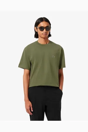 Lacoste Mens Classic Fit Cotton Jersey T-Shirt - - Size X-Large
