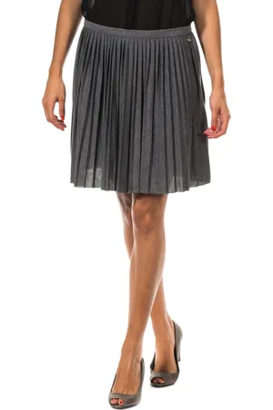 Met Womens Pleated skirt with side zipper 70DGC0247 woman - - Size X-Small