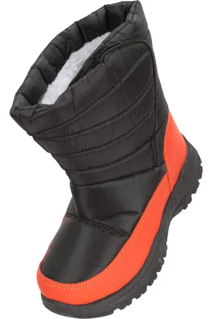 Mountain Warehouse Childrens Unisex Childrens/Kids Caribou Adaptive Snow Boots (Dark ) - Size UK 10 Kids