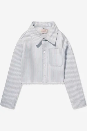 DL1961 Girls Manning Striped Jacket in - Size 16Y