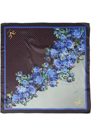 19V69 Italia Womens Floral Print Scarf - - One Size