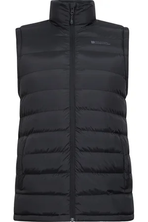 Mountain Warehouse Mens Seasons Faux Fur Lined Padded Gilet - Size X-Small