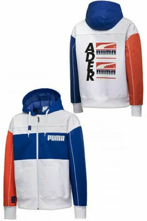 PUMA X Ader Error Mens White Windbreaker Jacket - Size Small