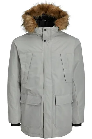 JACK & JONES Mens Great Padded Parka Jacket in - Size Medium