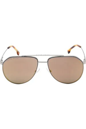 HUGO BOSS Mens 1326 06C5 Sunglasses Metal - One Size