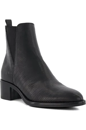 Dune Womens Ladies Pouring - Casual Ankle Boots - Leather (archived) - Size UK 3