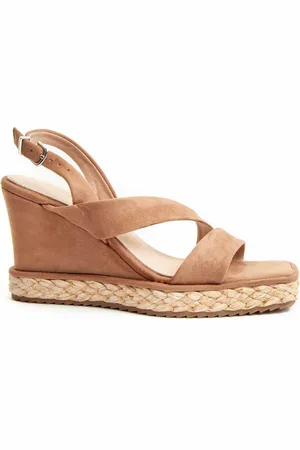 Montevita Womens Högklackad Sandal Sparto2121 Brun - - Size UK 6