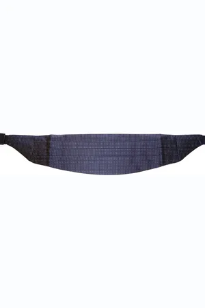 Dolce & Gabbana Mens Waist Smoking Tuxedo Cummerbund Belt Silk - Size Small
