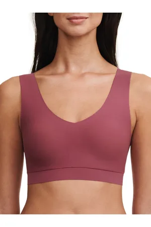 Chantelle Womens SoftStretch V-Neck Jersey Crop Top - Polyamide - Size XL/2XL