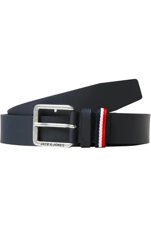 JACK & JONES ESPO Mens Belt Navy Blazer - - Size 30 inch
