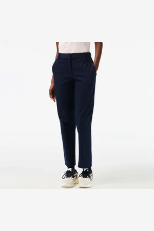 Lacoste Womens Slim Fit Stretch Cotton Chinos in - Size 8 UK