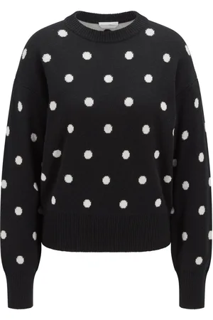 HUGO BOSS Womens Finleigh Sweater in Multi colour - Cashmere - Size 8 UK