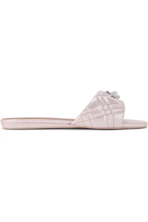 Kurt Geiger Womens Brixton Flat Sandals - Fabric - Size UK 7