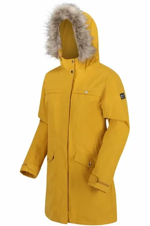 Regatta Womens/Ladies Serleena II Faux Fur Insulated Winter Parka ( Seed) - Size 10 UK