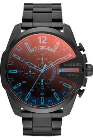 Diesel Mens Mega Chief Chronograph Watch DZ4318 - Metal - One Size