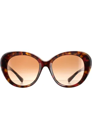 VALENTINO Butterfly Womens Red Havana Gradient VA4113 Sunglasses - One Size
