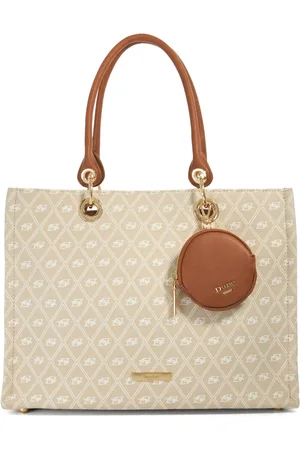 Dune Womens Accessories Doxston - Monogrammed Tote - Fabric - One Size