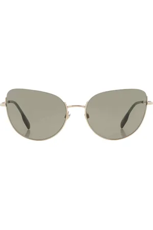 Burberry Womens Harper Green Lens Sunglasses - One Size