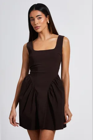 Quiz Womens Scoop Back Skater Dress - Size 10 UK