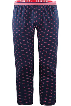 Original Penguin Lounge Jersey Mens Pyjamas Bottoms Cotton - Size Large
