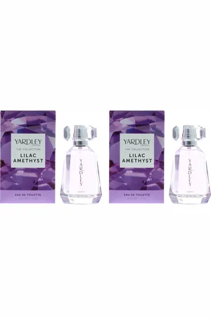 YARDLEY LONDON Womens The Collection Lilac Amethyst Eau de Toilette 50ml Spray For Her x 2 - - One Size
