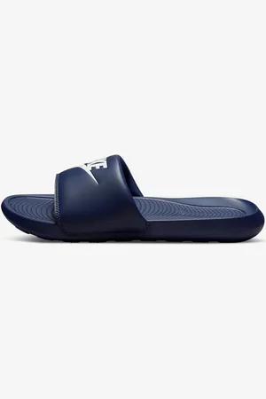 Nike Unisex Victori One Slides Midnight /Midnight /White - Size UK 7