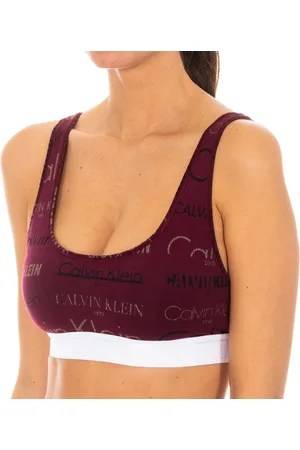 Calvin Klein Womens Top Bra - Cotton - Size Small