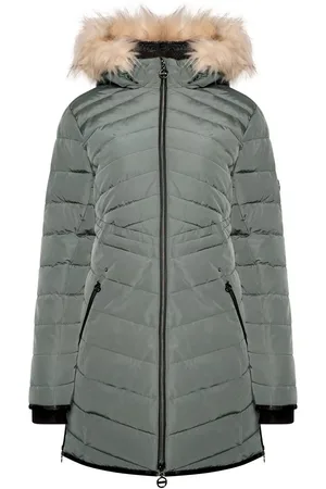 Dare 2B Womens/Ladies Striking III Long Length Padded Jacket (Duck ) - Size 8 UK