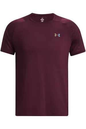 Under Armour Mens Rush Embo T-Shirt in - Size X-Small
