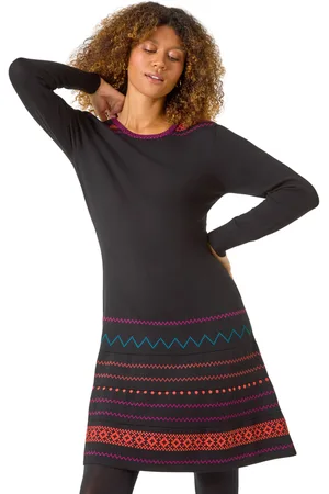 Roman Womens Aztec 2 in 1 Dress - - Size 20 UK