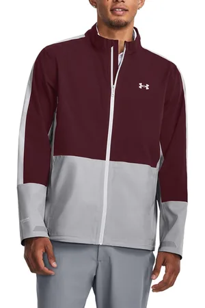 Under Armour Mens Stormproof 3.0 Waterproof Jacket in red - Size 2XL