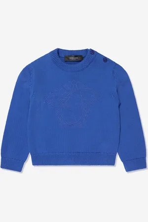 VERSACE Baby Boys Logo Jumper in - Size 18-24M