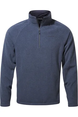 Craghoppers Mens Corey VI Half Zip Fleece Top ( Marl) - Size Large