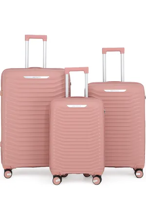 Infinity Unisex Hard Shell Classic Suitcase 8 Wheel Cabin TSA Luggage Case Holiday Travel - Size Medium