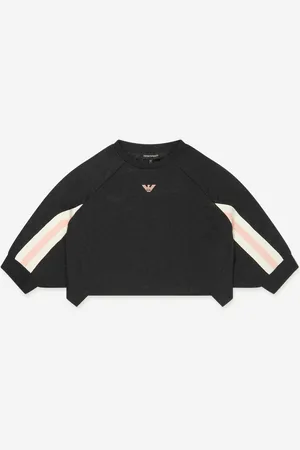 Emporio Armani Girls Batwing Sweatshirt in Navy - - Size 10Y