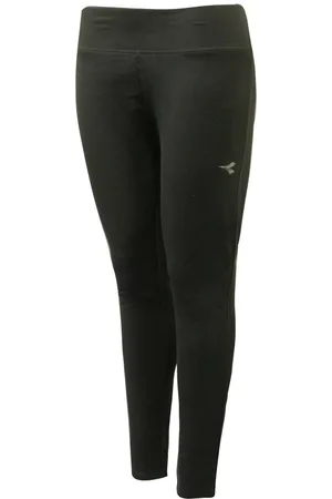 Diadora Nero STC Womens Leggings Textile - Size X-Small
