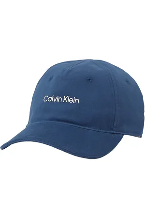 Calvin Klein Mens Accessories Twill Logo Cap in Cotton - One Size