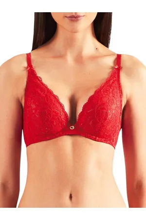 Aubade Womens Rosessence Triangle Plunge Bra - Polyamide - Size 36C