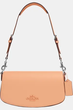 Coach Womens Andrea Shoulder Bag in Smooth Leather with Tonal Hardware - - One Size