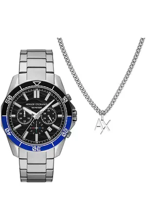 Armani Exchange Spencer Mens Watch AX7166SET Stainless Steel - One Size