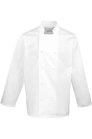 Premier Mens Long-Sleeved Chef Jacket - Size 5XL