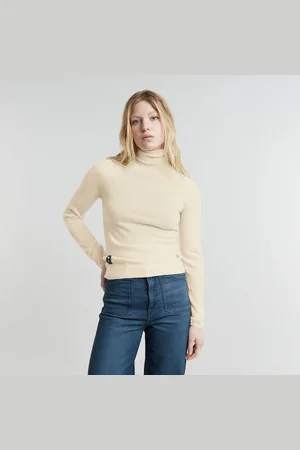 G-Star Womens G-Star RAW Core Slim Turtle Knitted Sweater - - Size Medium