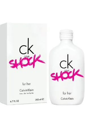 Calvin Klein Womens CK CK1 SHOCK FOR HER EDT SPRAY 200ML - - One Size