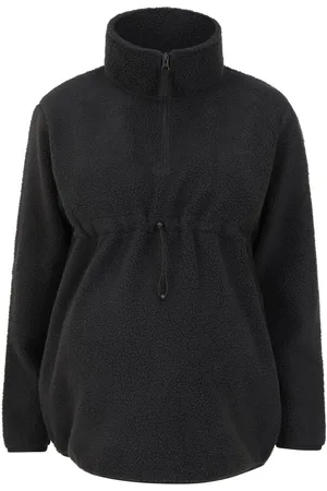 Mountain Warehouse Womens/Ladies Cosy Sherpa Half Zip Maternity Fleece Top - Size 10 UK